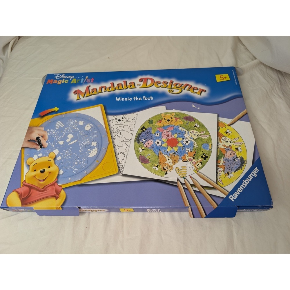 Ravensburger Mandala Designer Winnie The Pooh Disney Includes All Pencils‎